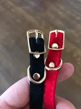 Collar de gato flocado para gatitos y mascotas, suministros