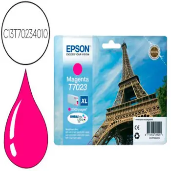 

Ink-jet epson stylus t7023 magenta xl wp-4000 4500 capacity 2400 pag 57655-C13T70234010