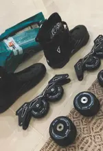 RS6-patines en línea profesionales para adultos, zapatos de patinaje sobre ruedas para adultos, deslizantes, patines de talla 35-46, zapatillas de SEBA