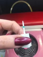 Broca de clavo de cerámica para manicura y pedicura, cortador de bolas pequeñas para pulir uñas en Gel