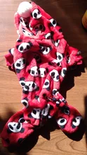 Soft Dog Pajams Fleece Dog Clothing For Dogs Jumpsuits Coat Warm Pet Dog Clothes For