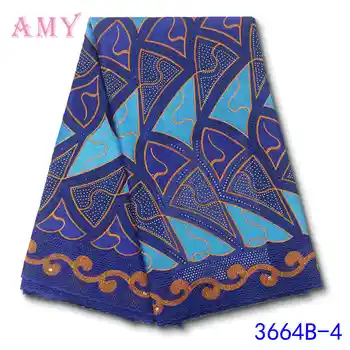 

Blue Swiss Voile Lace In Switzerland High Quality 2020 Dry Lace 100% Cotton Wedding Dresses Material Swiss Voile AMY3664B