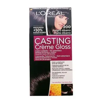 

Dye No Ammonia Casting Creme Gloss L'Oreal Make Up Ebony black