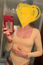 Nadafair-Body de manga larga para mujer, Bodycon blanco para mujer, Body negro para mujer, Pelele de lana recortado 2020