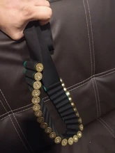 Cinturón Bandoliers para armas de caza, soporte de munición redondo de 26/55 pulgadas, 12GA, 8 unidades