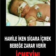 Лошади 1075 беременными и в то время как сигарету İçmek приведет к повреждению вы можете поранить ребенка İçmeyin