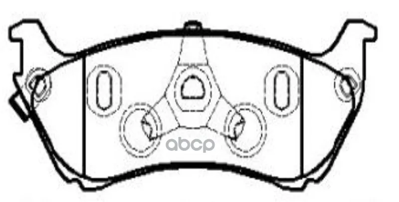 Колодки Тормозные Ctr арт. CKVW-17