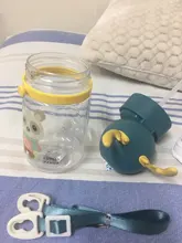 La alimentación de los niños niño recién nacido para bebida de bebé tazas de botellas de agua niños bebiendo sorbete una taza Infantil bebedor Copo con taza Correa