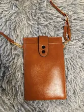 Bolso de hombro para teléfono para mujer, cartera Retro ultrafina de cuero sintético suave, con cremallera, para verano, 2021