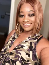 Peluca Bob 13x1 1B 613 cabello humano liso brasileño con encaje frontal, rubio miel degradado, Remy corto prearrancado para mujeres negras