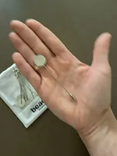 10 piezas de oro Chapado en plata imitación Aleación de perlas cobre largo broche Pin para bricolaje broches solapa vestido piezas de joyería Accesorios