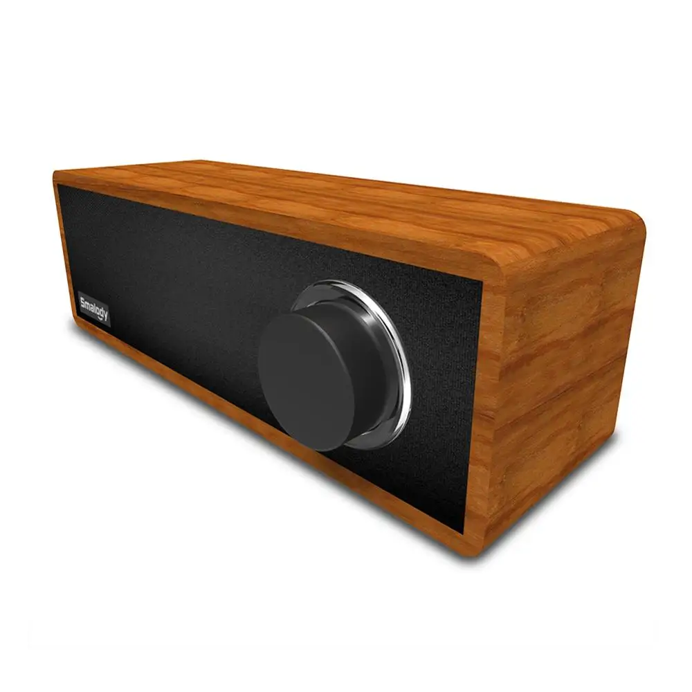 

SL-50 portable wooden retro Bluetooth 5.0 speaker 8W home mini wireless audio Stereo Sound and Rich Bass Perfect for Home Party