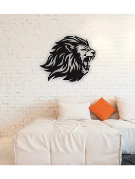

Linewallart Lion Metal Wall Art Decor