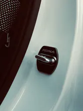 Cubierta para cierre de puerta de coche con estilo cubiertas con emblema para Hyundai Kona Accesorios