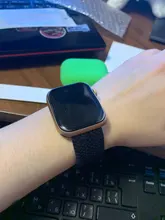 Correa de tela de nailon trenzada para Apple Watch, pulsera elástica de 44mm, 40mm, 38mm y 42mm para iWatch Series 6 SE 5 4 3, 2020