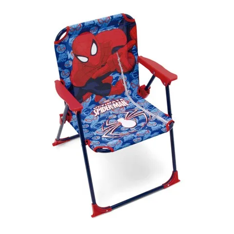 Silla Spiderman Marvel Plegable 38X32X53cm. Silla Playa Piscina Infantil