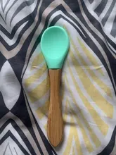 Cuchara de alimentación de silicona para niños, herramientas de alimentación de bebé, Material de grado alimenticio, vajilla, utensilios para niños pequeños, regalos para niños, 1 ud.