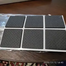 NAIERDI 1-24 Uds Auto adhesivo de pierna de muebles de alfombrilla para los pies almohadillas de fieltro alfombrilla antideslizante parachoques amortiguador para mesa Silla de Protector de Hardware