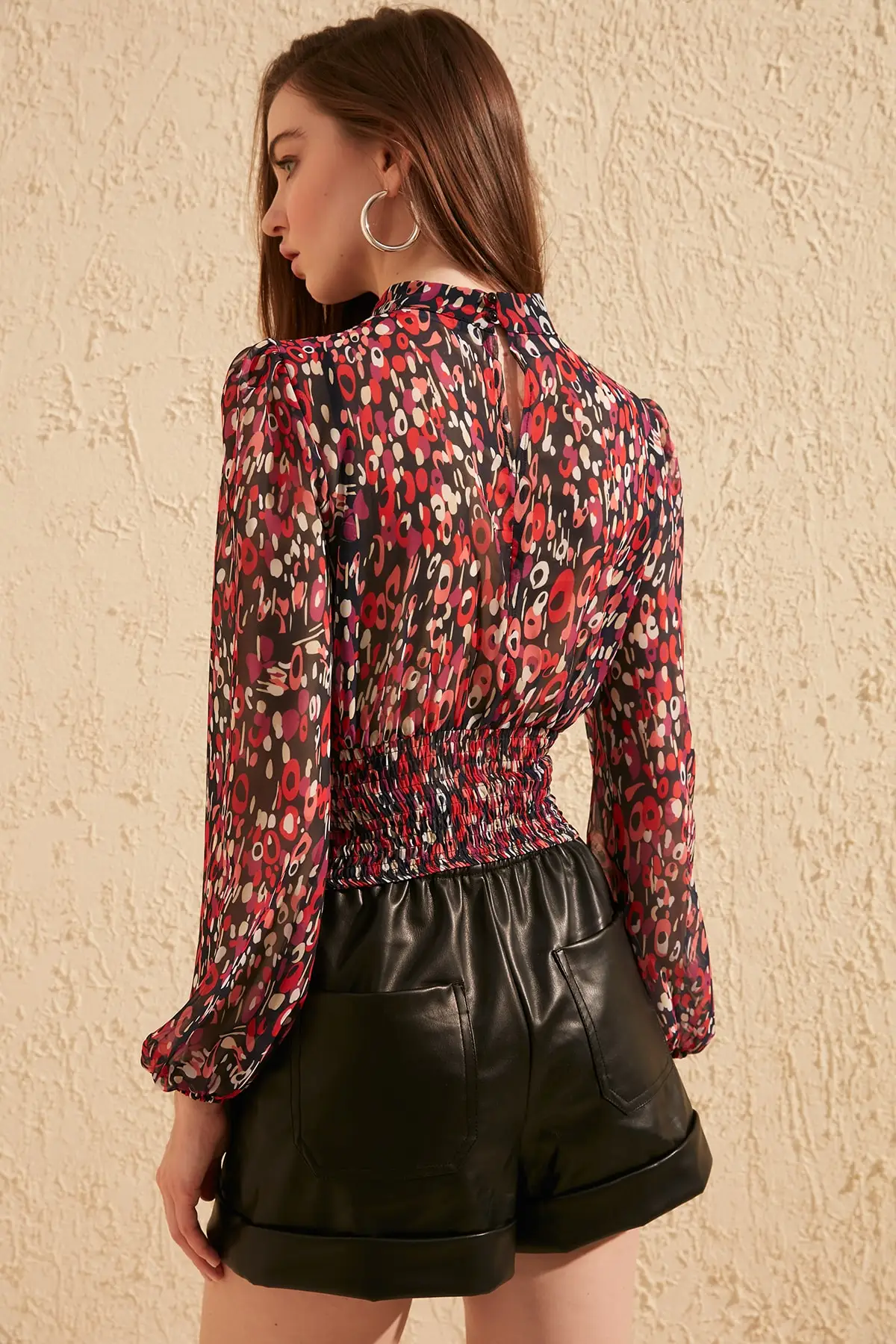 Trendyol Print Blouse TWOSS20BZ0096