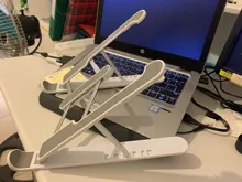 Soporte plegable para portátil, Base de refrigeración para Macbook Pro, ordenador portátil