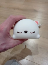 Bedside-Lamp Night-Light Touch-Sensor Remote Bedroom Baby Gift Rechargeable Silicone