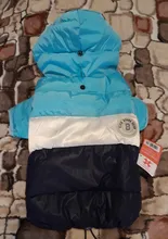 Outfit Jacket Hoodie Dog Warm Waterproof Winter Coat Splice Pet-Puppy 6-Colours 8-Sizes