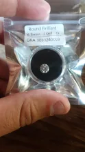 100% de piedras preciosas sueltas Moissanite diamante GRA 1ct D Color VVS1 laboratorio piedra indefinido excelente corte para joyería de anillo de diamantes