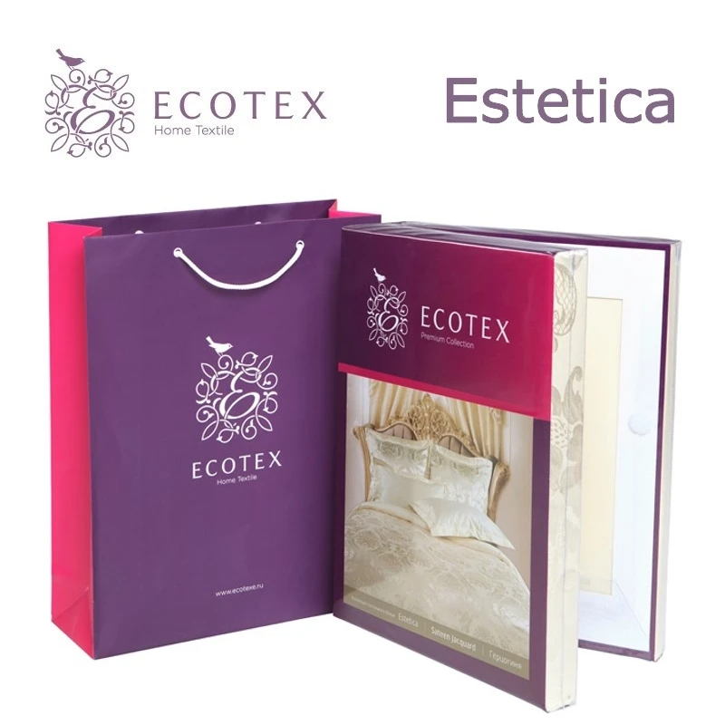 Комплект постельного белья &quotСевилья&quot коллекция &quotEstetica&quot ткань из атласа