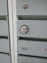 Cerradura de buzón de correos con combinación de 3 dígitos, candado con lengüeta rotativa de 7/8 pulgadas para cajón de armario