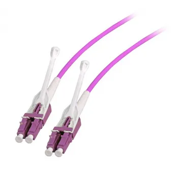

Fiber optic cable LC/LC Uniboot HD 50/125 multimode LSZH 1m OM4