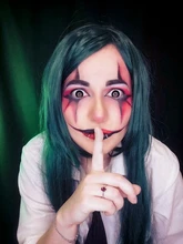 AMARA-lentillas cosméticas, lentillas de colores para ojos, bonitas, serie negra, 1 par