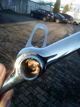 Grifo de cocina montado en la pared, giratorio para lavabo de verduras, mezclador de agua fría y caliente, fregona, grifo de piscina, fregadero, doble agujeros