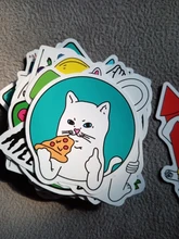 Pegatinas de dibujos animados para Skateboard, calcomanías de bicicleta, portátil, álbum de recortes, equipaje de Skateboard, serie gótica bruja demonio, 10/30/50 Uds.