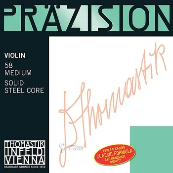 

58 precision (prazision) set of strings for violin 4/4, medium, Thomastik