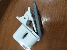 Clip Microscope Magnifying Glass Cell-Phone-Clip Uv-Light Focusing Jewelry 60X LED 