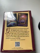 Cartas de Tarot oráculo, cartas de Tarot Oracle Glided Reverie lenorand, edición expandida, juegos de mesa, cartas de Palying para fiesta, 47 Uds.