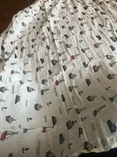 [Simfamily]-Manta suave 100% algodón para bebé, saco de dormir para bebé, funda para cochecito, colchoneta de juego, muselina, 1 pieza