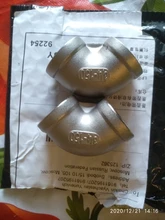 Female--Femalethreaded-Pipe-Fittings Stainless-Steel Dn8-Dn50-Elbow Angled-F/F 90-Degree