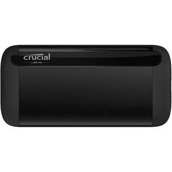 

CRUCIAL-SSD Drive external-X8 portable-1TB-USB-C 3.1 (CT1000X8SSD9)