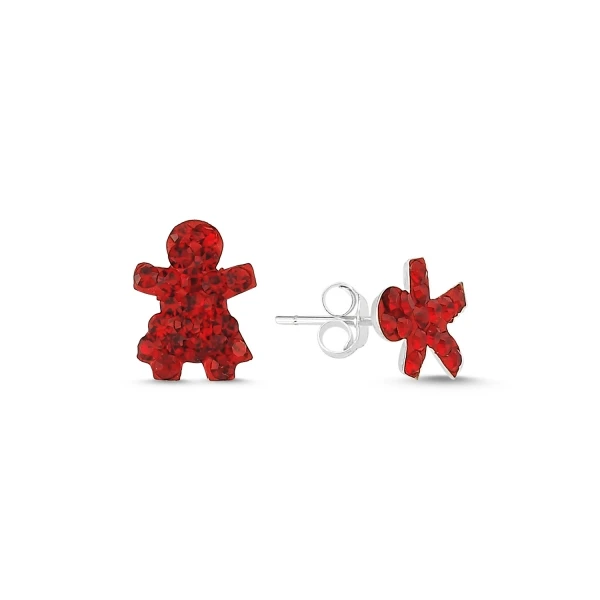 Серебряные 925 пробы Серьги с цирконием