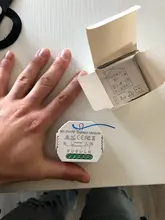 Módulo de relé wifi RF433 de enchufe con control remoto para persianas, Módulo de control de persianas y cortinas motorizadas, para Smart Life, Tuya, Alexa y Google Home