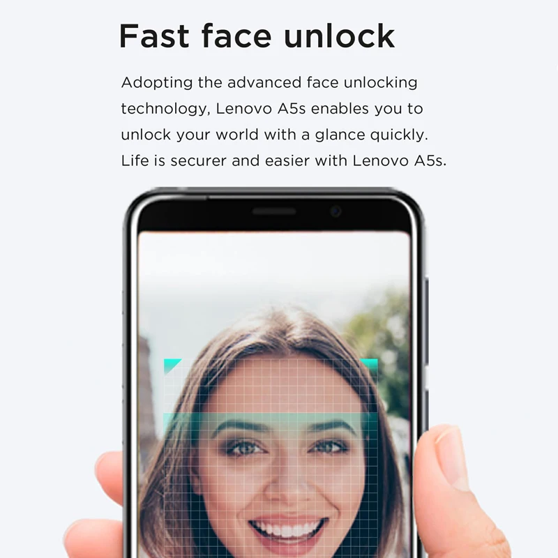 Глобальная версия lenovo A5 s A5S 5,45 дюймов HD 18:9 экран 2 Гб 16 Гб MT6761 камера 13 МП смартфон 3000 мАч разблокировка лица телефон