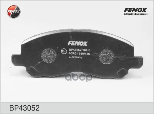 Колодки Диск Передние Galant Vi 99-04, Lancer 03- Bp43052 FENOX арт. BP43052