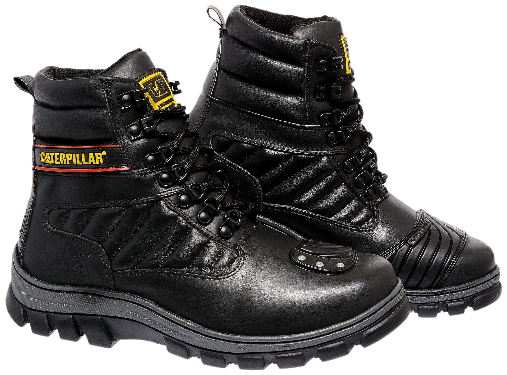 Caterpillar Men's Boot 100% Long Cano Leather C/ Gel - AliExpress