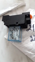 Electromagnetic-Relay Base Din-Rail-14-Pins MY4NJ AC220V Coil DC12V 4NC 4NO Small 1set