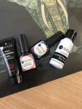 Kit de Gel de extensión de azúcar UR, con lámpara UV LED, necesita capa superior para Base, todo para juego de manicuras, conjunto de herramientas para manicura