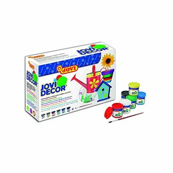 

JOVI Jovidecor plastic paint 6 canisters 55 ml assorted colors