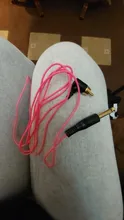 Cable de Clip de tatuaje de alta calidad, Cable de alimentación RCA de 2M, Cable de silicona suave para máquina de tatuaje