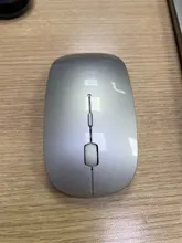 2,4G inalámbrico ratón PC silenciosa Mause recargable ergonómico ratón USB + cinta-C Dual receptor los ratones ópticos para PC portátil