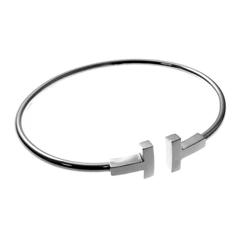 

Bangle 925 Sterling silver m. Woman adjustable rigid reason rods